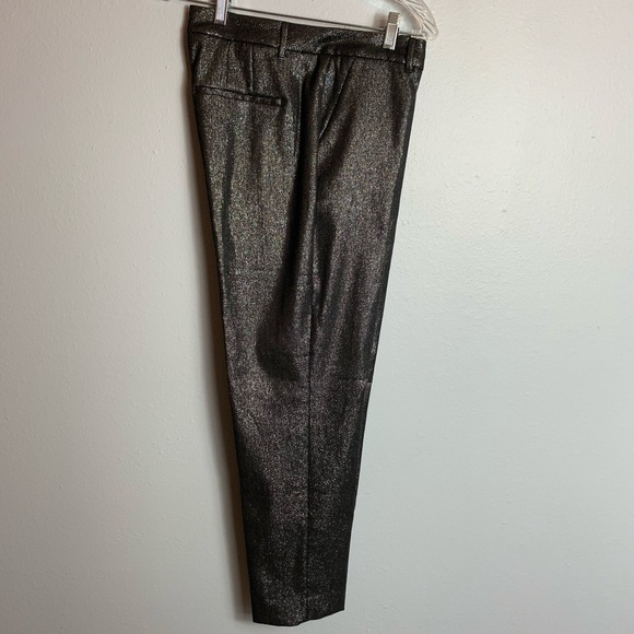 White House Black Market Pants - BNWOT WHBM “THE SKINNY ANKLE” SPARKLY PANTS 10
